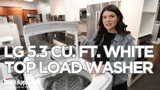 LG 5.3 Cu. Ft. White Top Load Washer