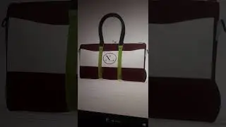 Holdall Bag Pattern in Clo3d/Marvelous Designer 