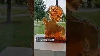 glasmuseum. antikglas. julia vintage. немецкий цветной хрусталь. барахолка в германии