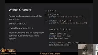 Python One Liners - Max Fusco