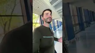 Taking my Italian husband to an American high school for the first time 🤣