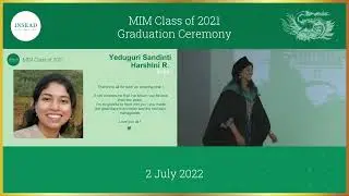 Award of Diplomas - MIM21 Graduation Ceremony