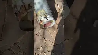 Заменили старый дымоход.