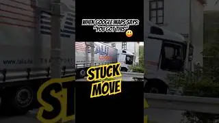 He Turned the Wheel, But Not His Brain 🤯🚛 