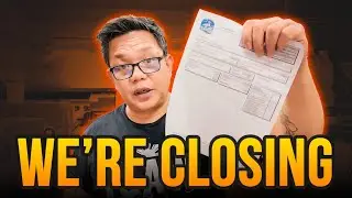 We're Closing the Garage DTF Shop