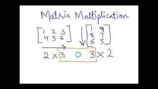 Matrix Multiplication | R Programming Tutorial