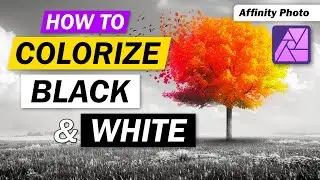 Colorize Black and White Photos - Tutorial for Affinity Photo