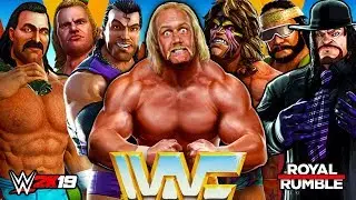WWE 2K19 - 30 MAN ROYAL RUMBLE MATCH!! (WWF GOLDEN ERA!!)