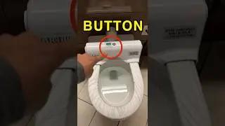 Is this even… sanitary?!😆 #future #toilet #shortsvideo