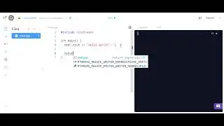 Starter C++ Code in Replit Explained