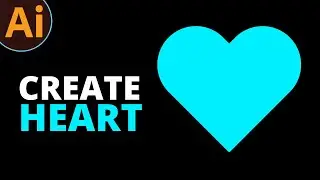 Create Heart in adobe illustrator 2021 | designsubway