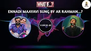 Ennadi Maayavi Sung By AR Rahman |Santosh Narayanan | Dhanush |  Voice.Ai | AK Mix