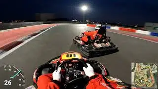 Dubai Kart Racing at the Dubai Kartdrome in Dubai, UAE