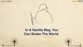Gandhi Jayanti || Motion Graphics || 2th October || Upperthrust Technologies