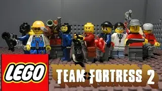 Минифигурки LEGO по игре Team Fortress 2 | LEGO Team Fortress 2 minifigures