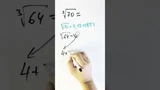 Извлекаю кубический корень без калькулятора