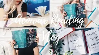 ACOWAR READING VLOG 🏹 (re-reading a court of wings and ruin)