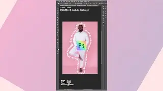 PHOTOSHOP İLE GÖRSELİN ETRAFINA YAZI EKLEME 