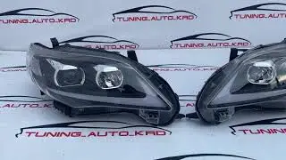 Фары передние Тойота Corolla 150 кузов стиль Lexus с 2006 по 2013 год