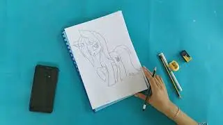 How to Draw  hors
