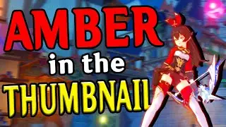 FLEXING AMBER IN CO-OP | GENSHIN IMPACT