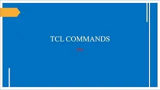 SQL| TCL COMMANDS|PART-7| EASY CODING
