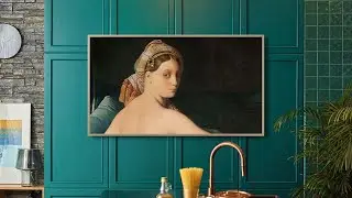 Change your TV into ART! With one click. #HideMyTV