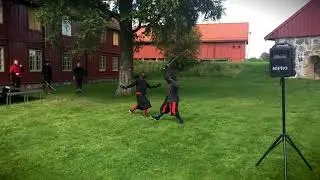 Smallsword demo from Blaker Skanse