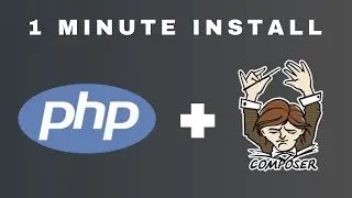 How to install PHP and Composer in 1 minute
