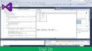 Visual Basic .NET | Create a Text Editor with RichTextBox in Visual Basic .NET