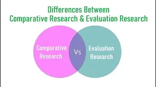 Differences Between Comparative Research and Evaluation Research