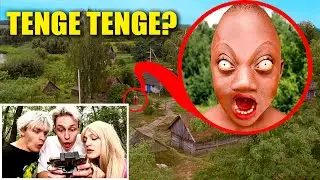 seriously? MY DRONE CAUGHT ON CAMERA TENGE TENGE in Real Life! * He sings songs*