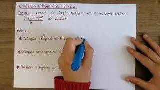 7. Sınıf Matematik | Çokgenler Konu Anlatımı | Düzgün Çokgen, Düzgün Çokgen Formülleri