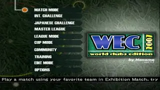 Winning Eleven 10 J.League PS2 - Winning Eleven Classicos World Clubs Edition Honome season 2006-07