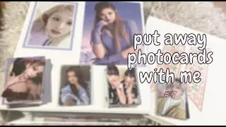 photocard organisation #7 ♡ {le sserafim, bts, aespa, stayc, woo!ah!}