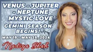 VENUS JUPITER NEPTUNE MYSTIC LOVE & GEMINI SEASON BEGINS! Astrology Horoscope