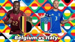 Belgium vs Italy UEFA Nations League 2024/25 Match Preview H2H Stats, Predictions, & Lineups