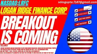 BREAKOUT IS COMING : LRFC STOCK ANALYSIS | LOGAN RIDGE FINANCE CORP STOCK