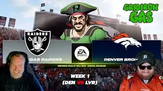 Week 1 (Broncos and Raiders) | Gridiron Gas Madden 24