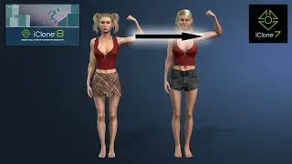 Saving Groups of Morphs and Using Them on Multiple Characters in iClone