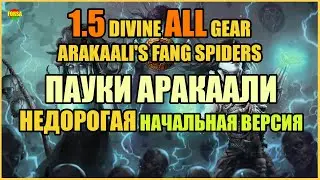 [ Гайд ] 3.25 | FORSA Arakaali's Fang Spiders Cheap | Пауки Аракаали Начальная версия | PoE