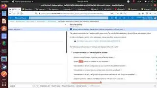 AZ500 Modify Security Center Policy Options in Azure Security Center