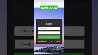 Transparent animated login page 