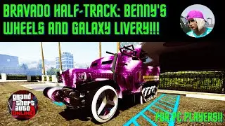 *PATCHED* GTA Online Glitch Merge Update!! Half-Track Discount, with Benny's Wheels & Galaxy Livery!