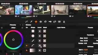 14 Геометрические маски в DaVinci Resolve