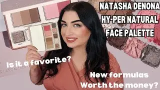 Natasha Denona Hy-per Natural Face Palette review / look Did we need this??? #natashadenona #nd