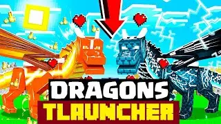 How to Download and install Dragons mod in Tlauncher Minecraft || Dinosaur mod Tlauncher