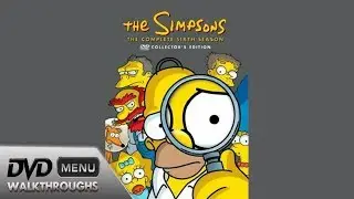 The Simpsons 6th Season (1994-95, 2005) DvD Menu Walkthrough