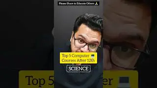 Top 5 Computer Courses After 12th Science | By Sunil Adhikari #careerguidance #shorts #shortsvideo