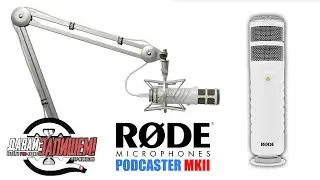 Rode Podcaster mkII dynamic microphone for streams and podcasts